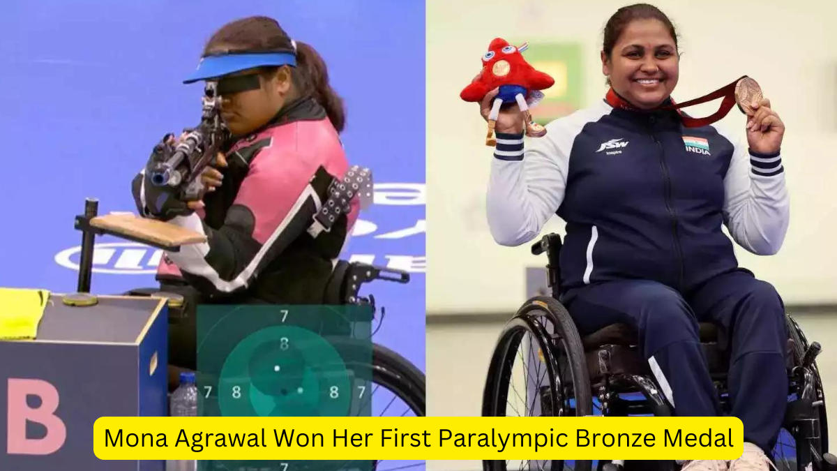 Mona Agrawal Won Her First Paralympic Bronze Medal