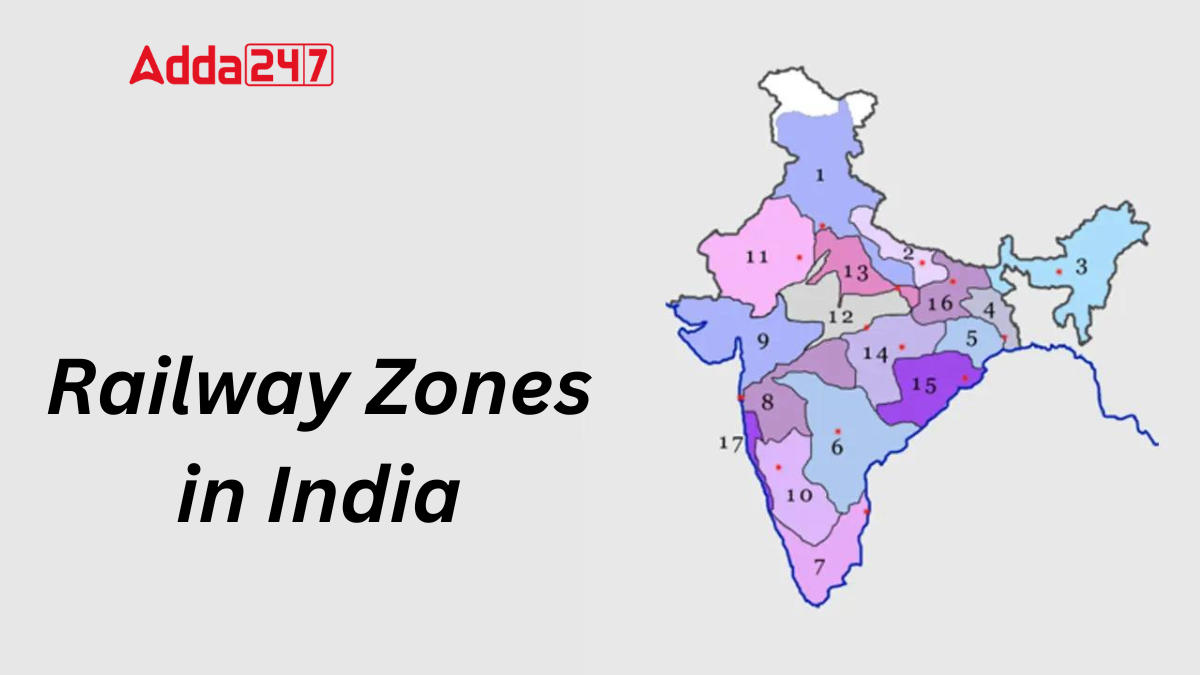 Railway Zones in India