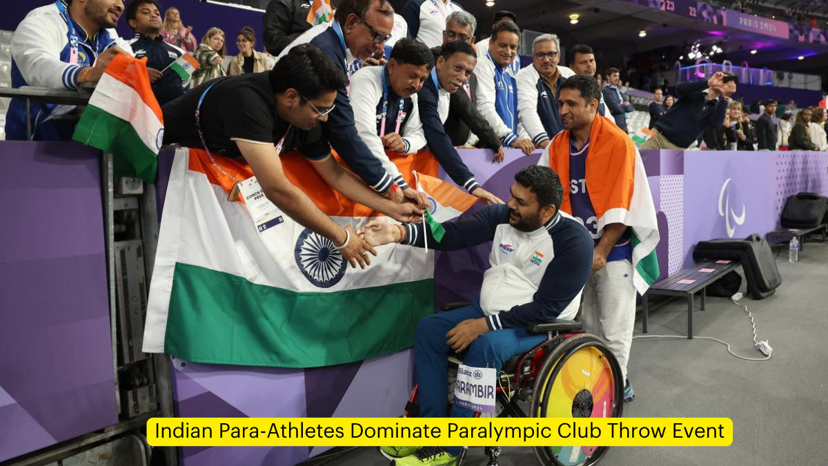 Indian Para-Athletes Dominate Paralympic Club Throw Event