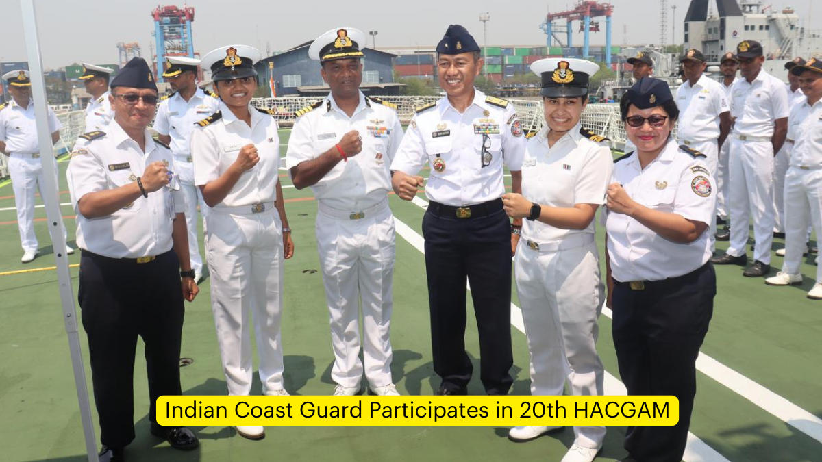 Indian Coast Guard Participates in 20th HACGAM