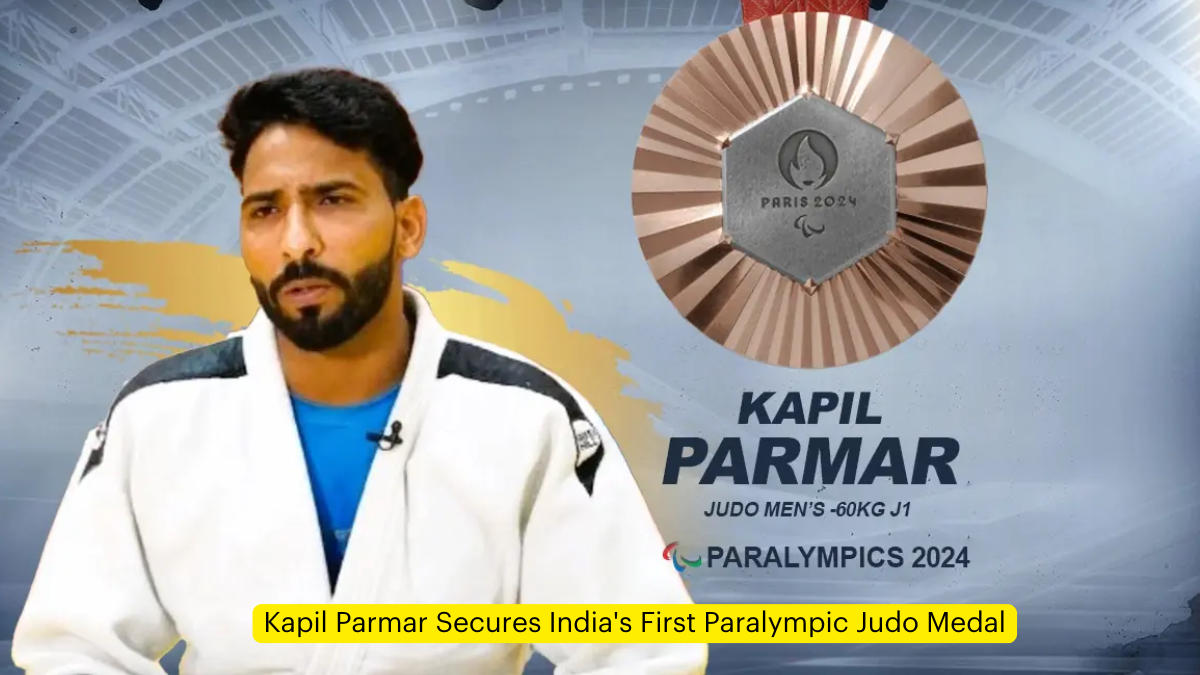 Kapil Parmar Secures India's First Paralympic Judo Medal