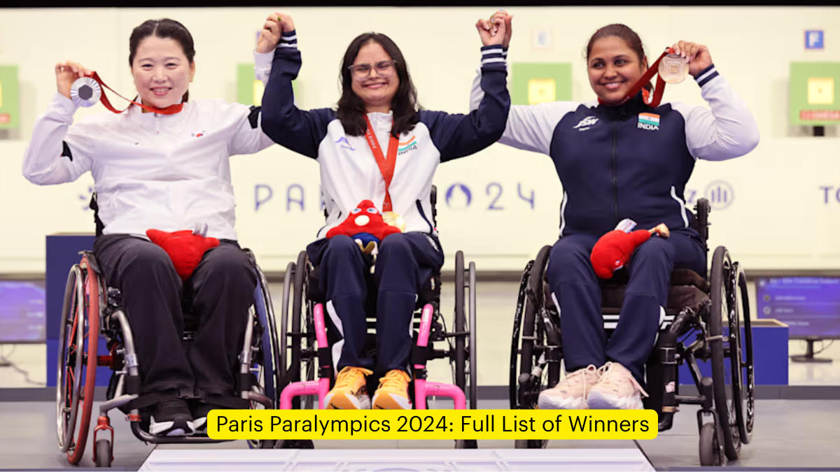 Paris Paralympics 2024: Full List of Winners