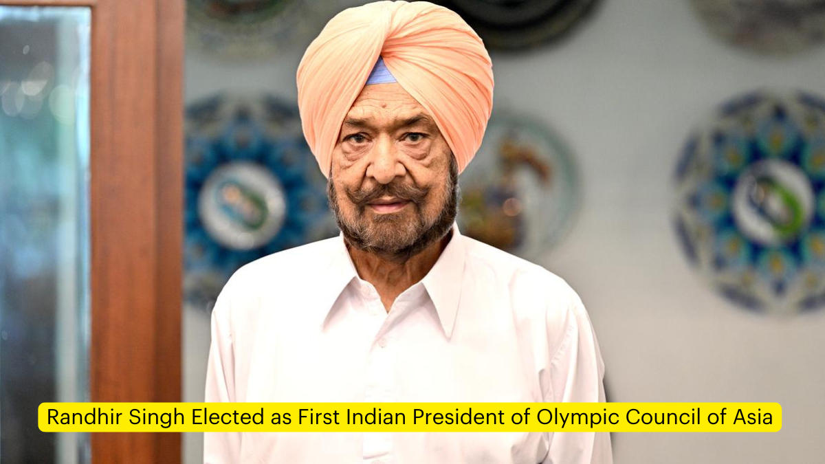 Randhir Singh Elected as First Indian President of Olympic Council of Asia