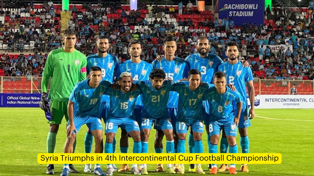 Syria Triumphs in 4th Intercontinental Cup Football Championship