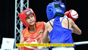 Deepali Thapa Makes History as First Schoolgirl Champion