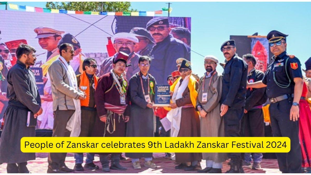 People of Zanskar celebrates 9th Ladakh Zanskar Festival 2024