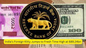 India’s Foreign Kitty Jumps to Fresh Time High at 689