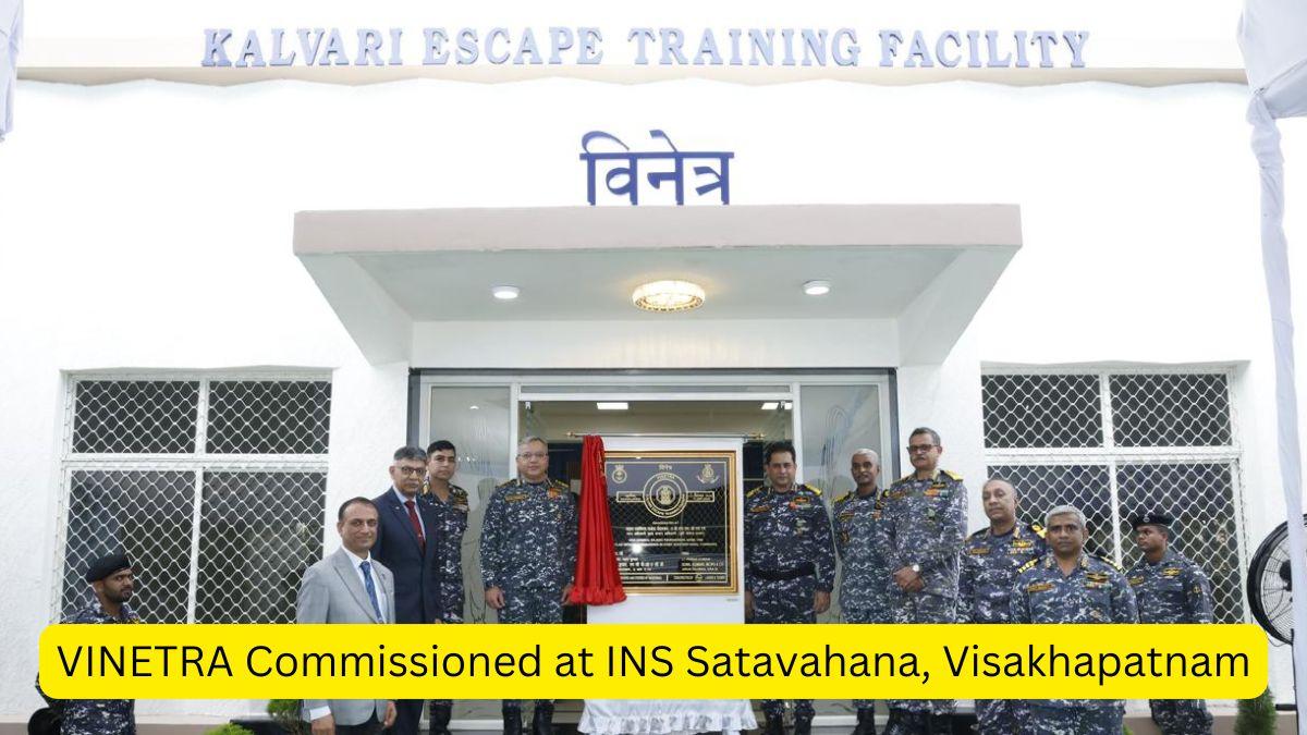 VINETRA Commissioned at INS Satavahana, Visakhapatnam