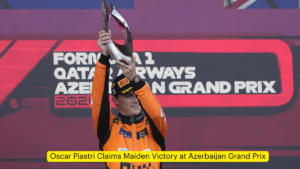 Oscar Piastri Claims Maiden Victory at Azerbaijan Grand Prix