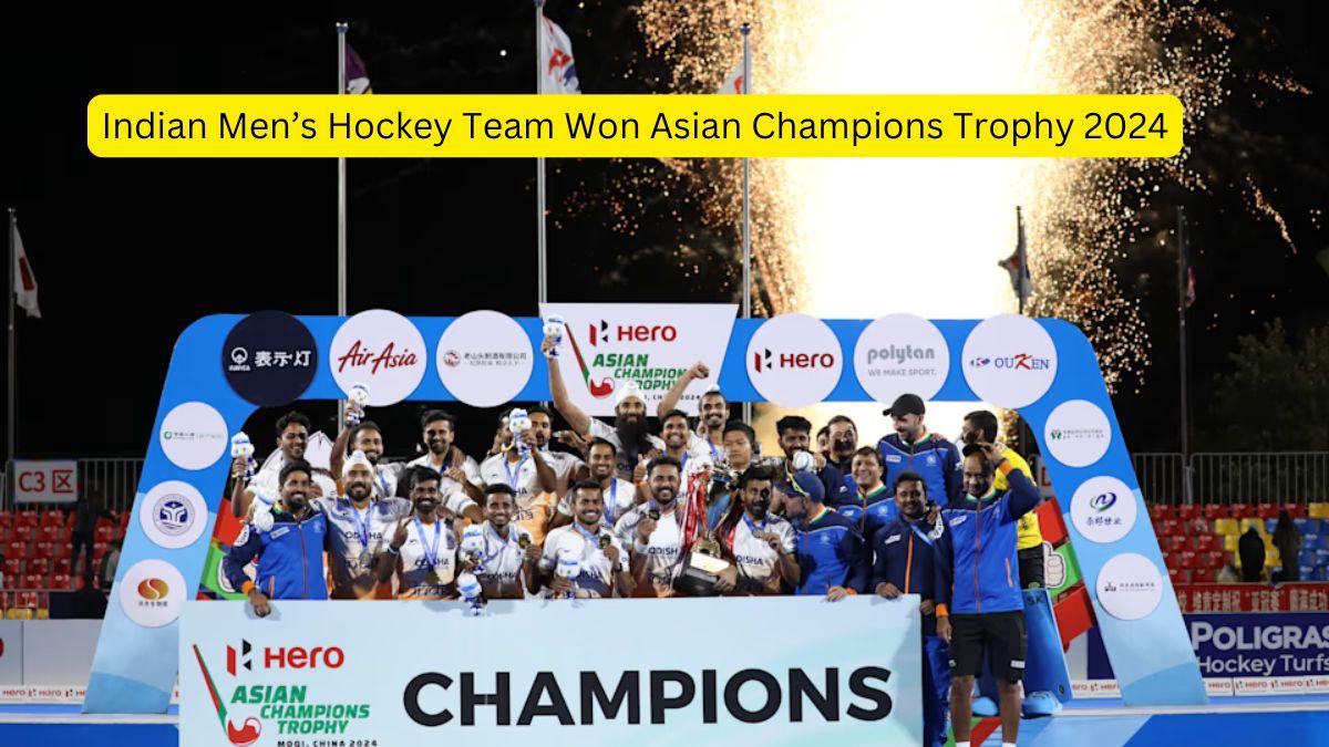 Asian Men'S Hockey Champions Trophy 2024 Alfy Louisa