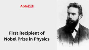 First Recipient of Nobel Prize in Physics