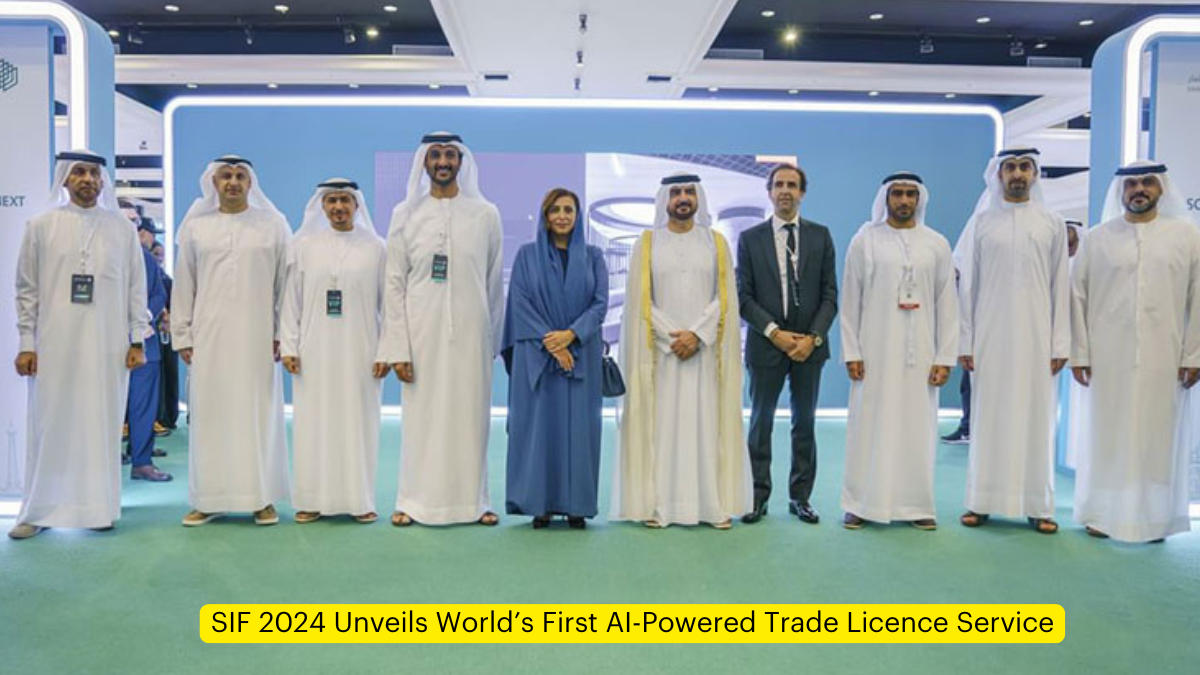 SIF 2024 Unveils World’s First AI-Powered Trade Licence Service