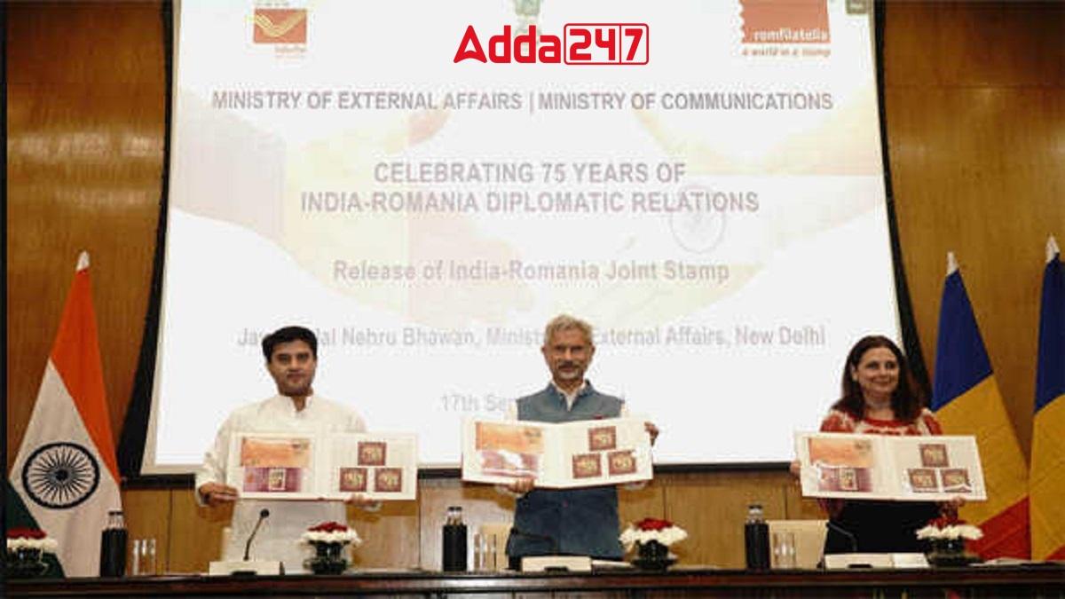 India-Romania Mark 75 Years of Diplomacy with Commemorative Stamps