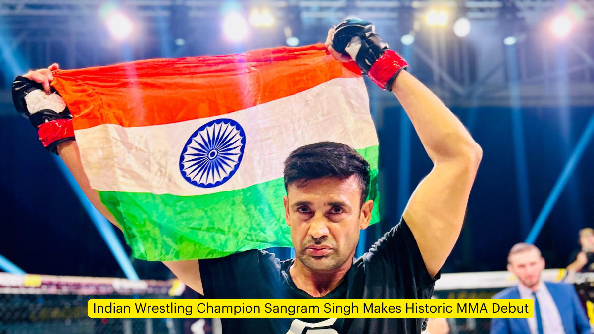 Indian Wrestling Champion Sangram Singh Makes Historic MMA Debut