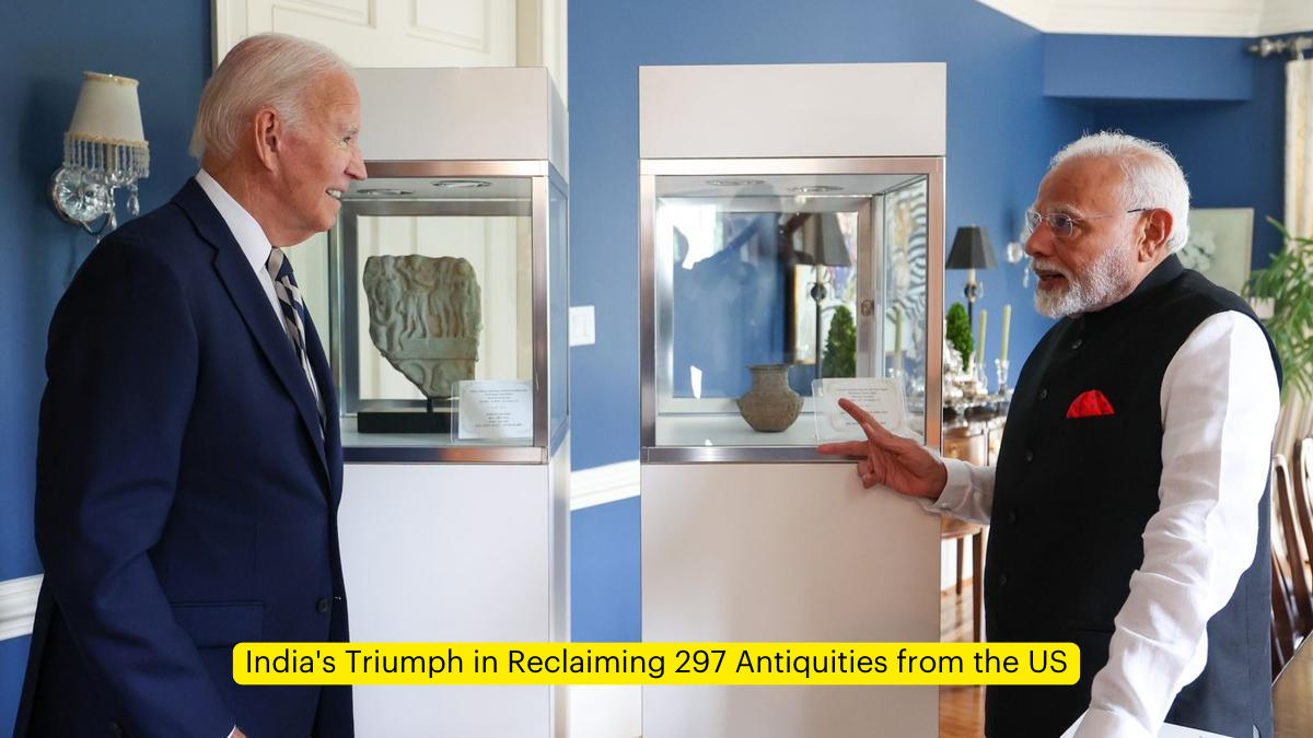 India's Triumph in Reclaiming 297 Antiquities from the US