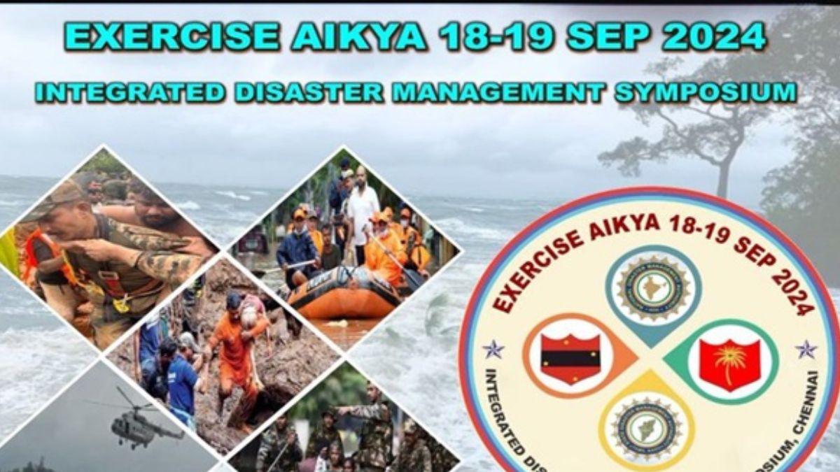 National Symposium ‘Exercise AIKYA’ on Disaster Management