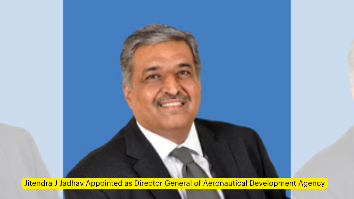 Jitendra J Jadhav Appointed as Director General of Aeronautical Development Agency