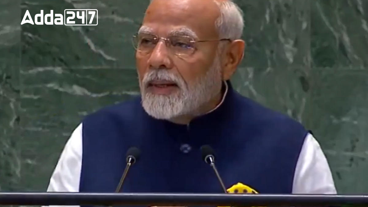 PM Modi Addresses 79th U.N. General Assembly Session in New York