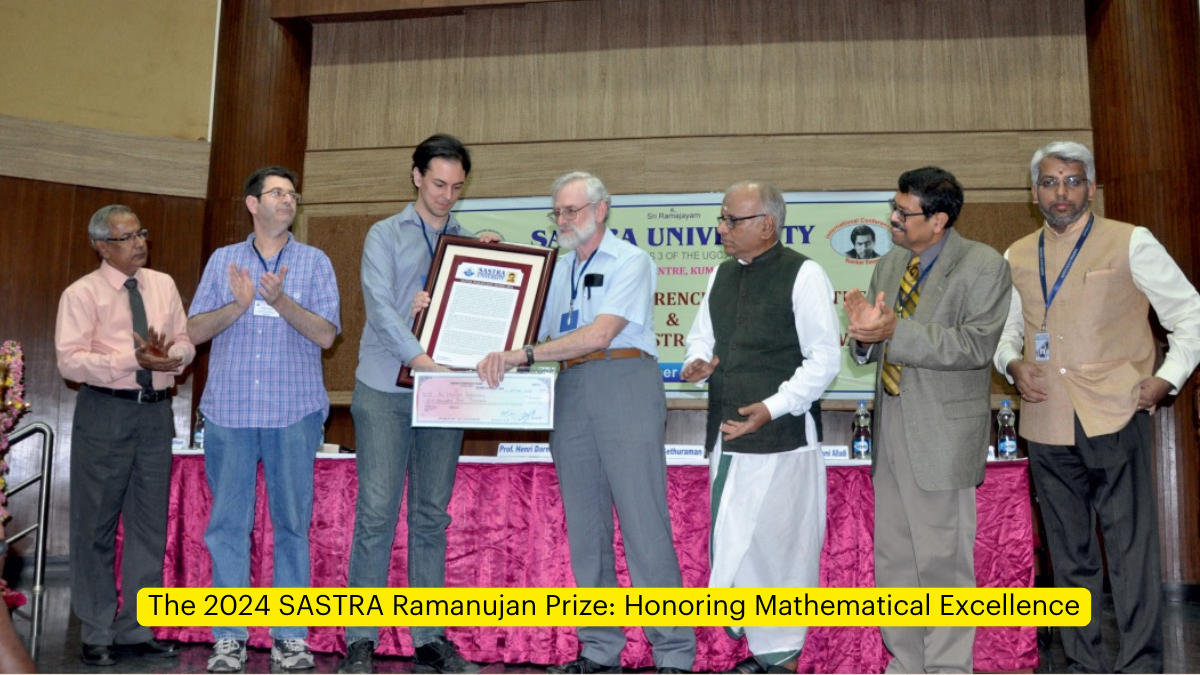 The 2024 SASTRA Ramanujan Prize: Honoring Mathematical Excellence