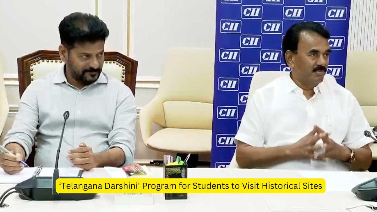 ‘Telangana Darshini' Program for Students to Visit Historical Sites