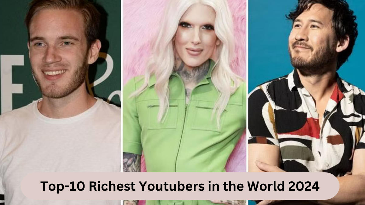 Top-10 Richest Youtubers in the World 2024