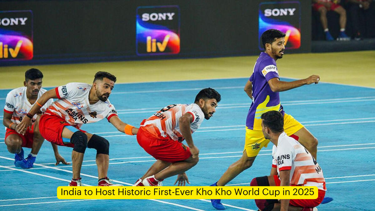 India to Host Historic First-Ever Kho Kho World Cup in 2025