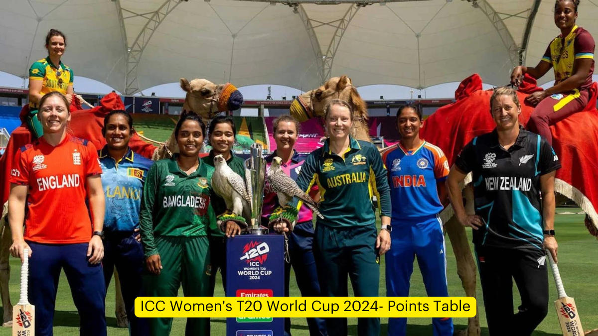 ICC Women's T20 World Cup 2024 Points Table