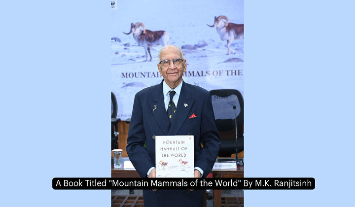 A Book Titled "Mountain Mammals of the World" By M.K. Ranjitsinh