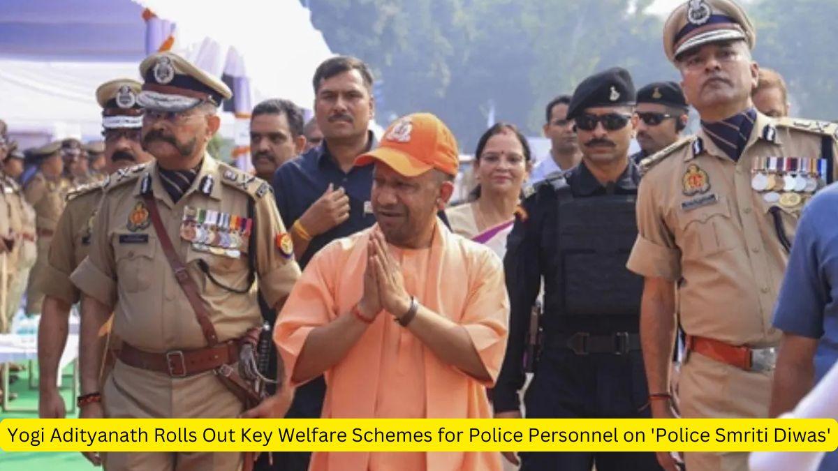 Yogi Adityanath Rolls Out Key Welfare Schemes for Police Personnel on 'Police Smriti Diwas'