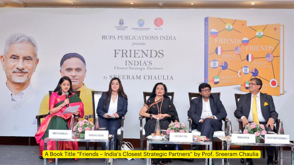 A Book Title “Friends – India’s Closest Strategic Partners” by Prof. Sreeram Chaulia