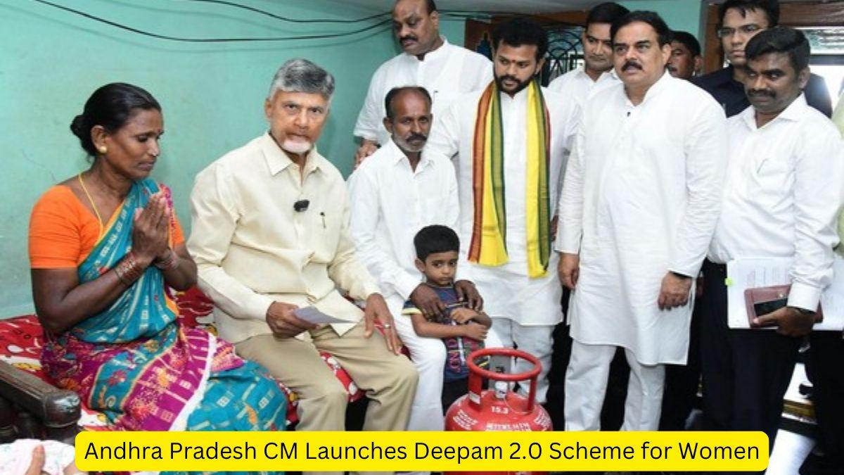 Andhra Pradesh CM Launches Deepam 2.0 Scheme for Women