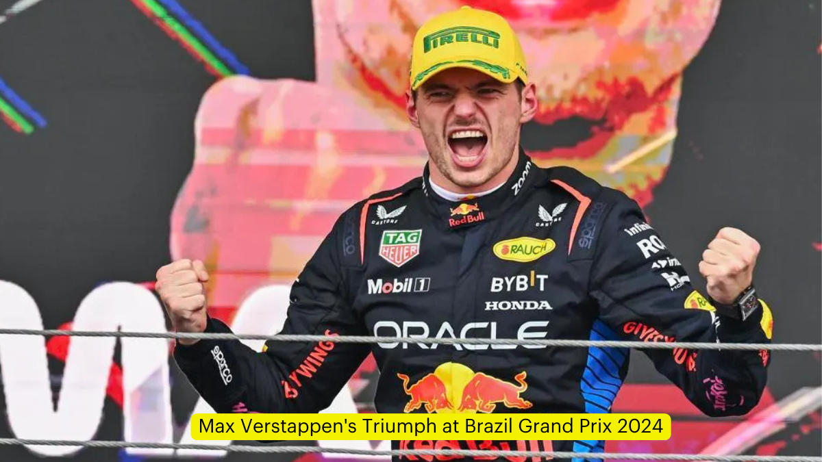 Max Verstappen's Triumph at Brazil Grand Prix 2024