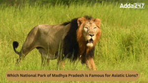 Which National Park of Madhya Pradesh is Famous for Asiatic Lions?