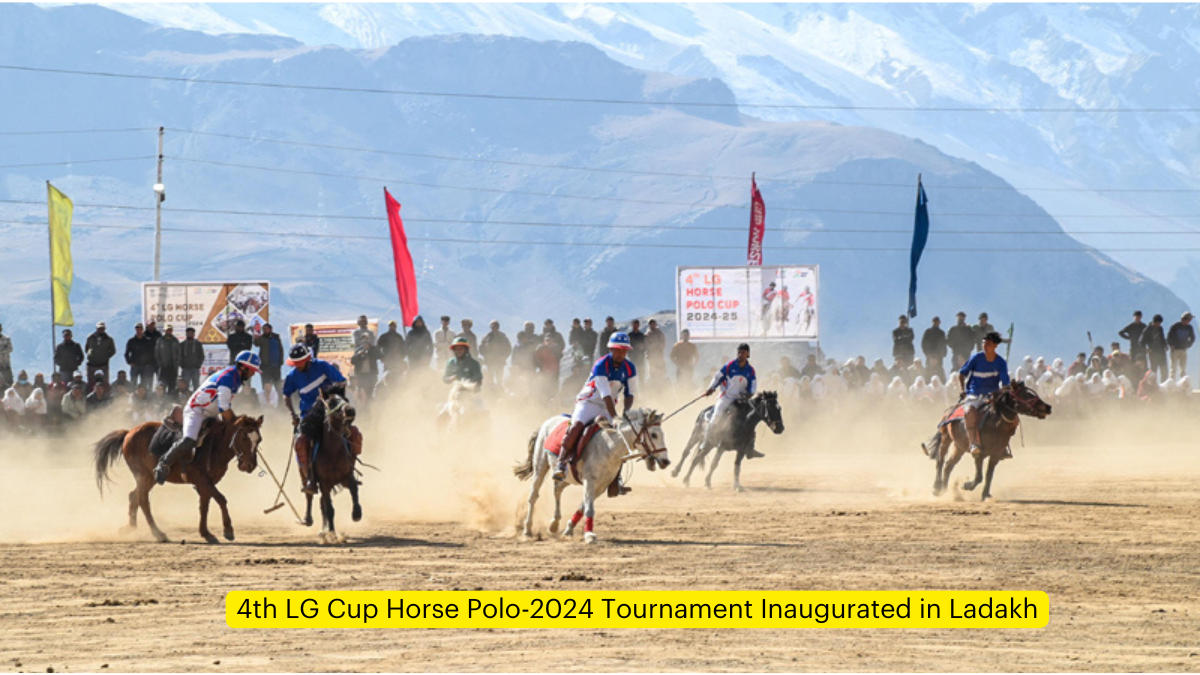 4th LG Cup Horse Polo-2024 Tournament Inaugurated in Ladakh