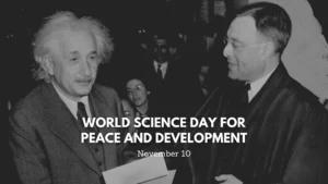 World Science Day for Peace and Development 2024