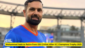 Mohammad Nabi to Retire from ODI Cricket After ICC Champions Trophy 2025