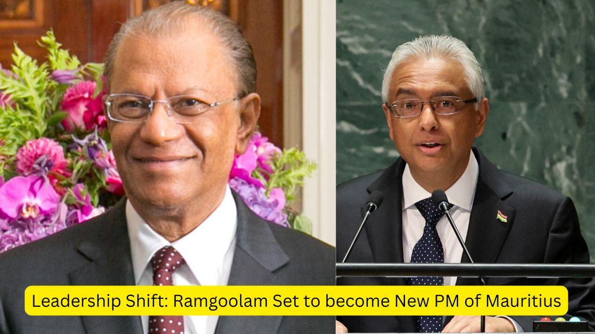 Leadership Shift Ramgoolam Set to become New PM of Mauritius