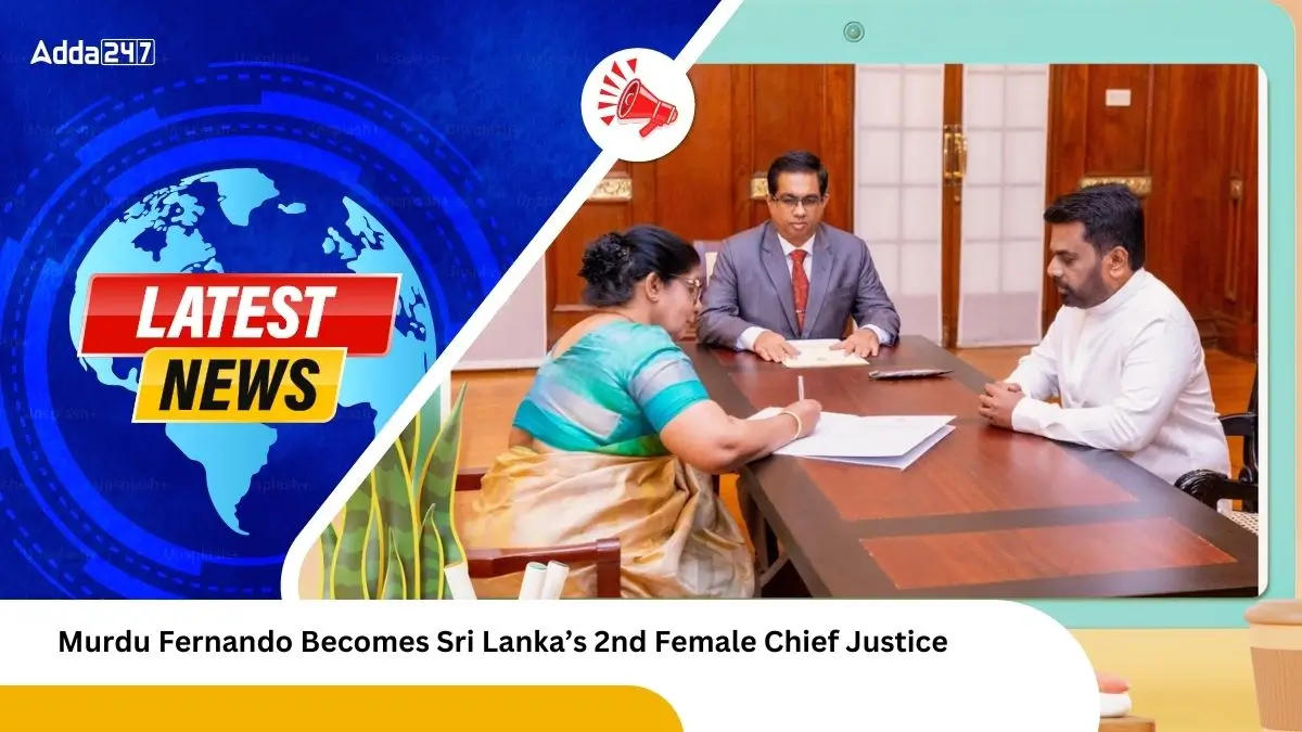 Murdu Fernando Becomes Sri Lanka’s 2nd Female Chief Justice