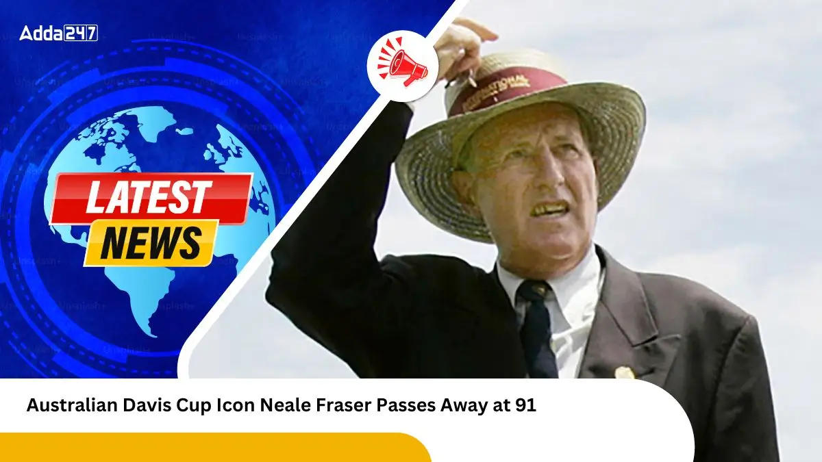 Australian Davis Cup Icon Neale Fraser Passes Away at 91