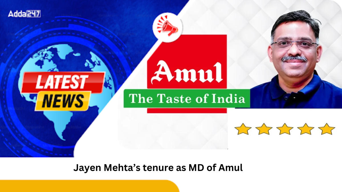 Amul Extends Jayen Mehta's MD Tenure by 5 Years