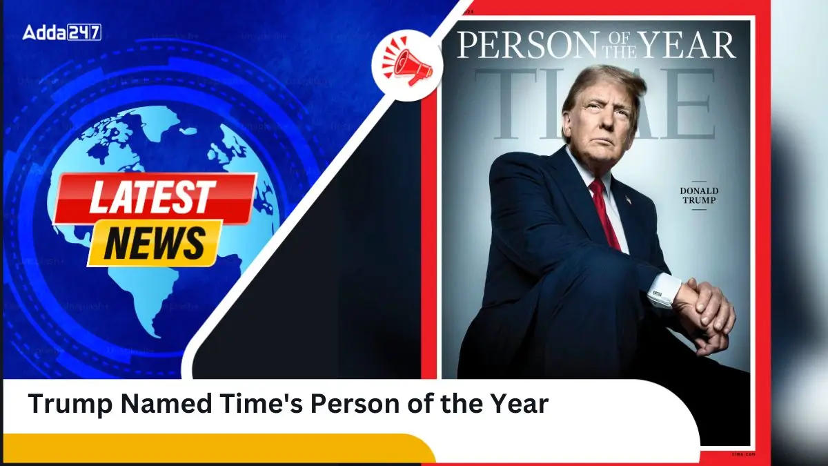 Trump Named Time's Person of the Year