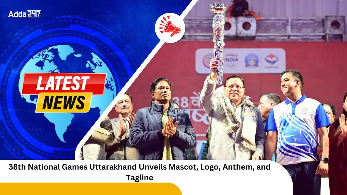 38th National Games Uttarakhand Unveils Mascot, Logo, Anthem, and Tagline