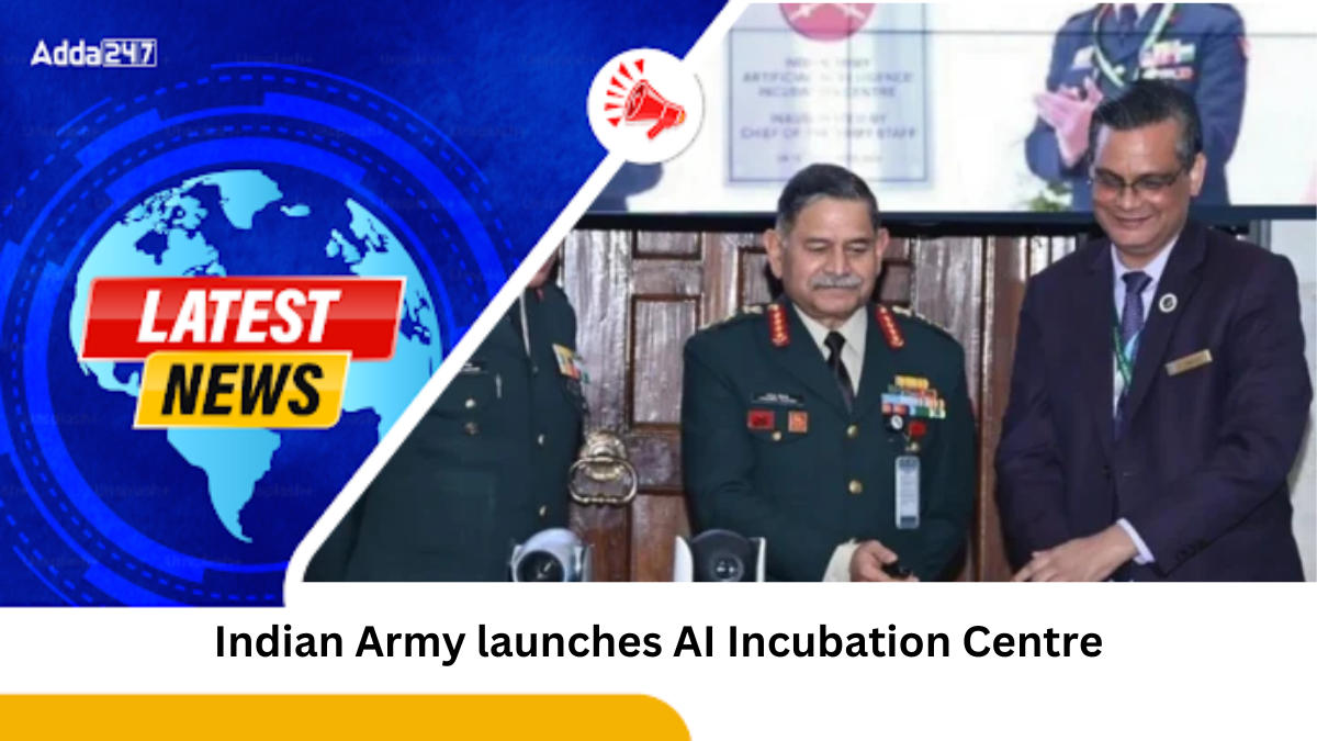 Indian Army Unveils AI Incubation Centre for Future Warfare