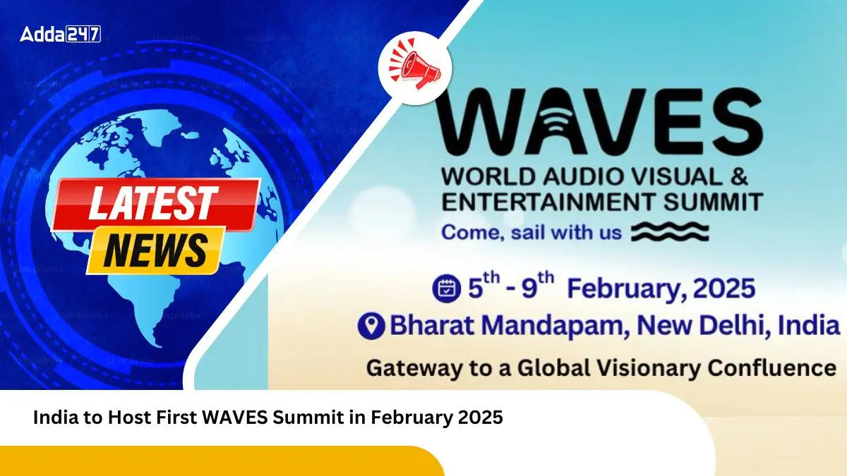 India to Host First WAVES Summit in February 2025