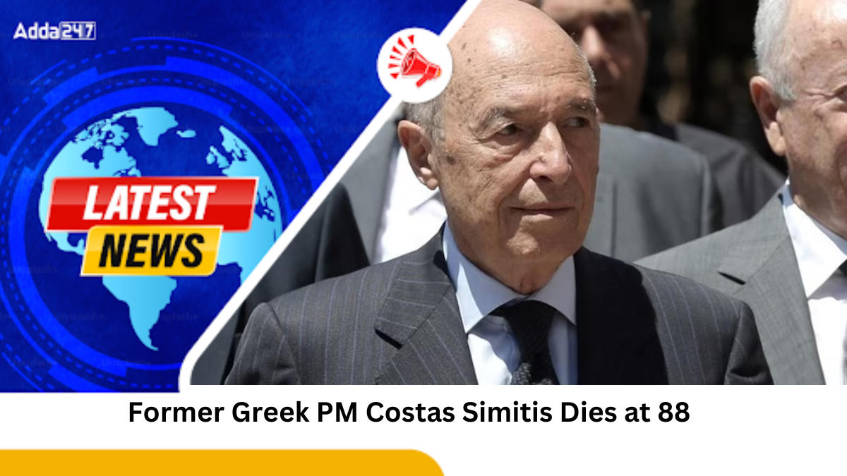 Former Greek PM Costas Simitis Dies at 88