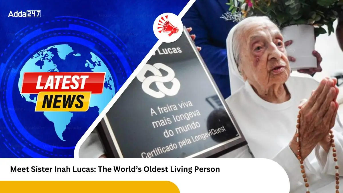 Meet Sister Inah Lucas The World’s Oldest Living Person