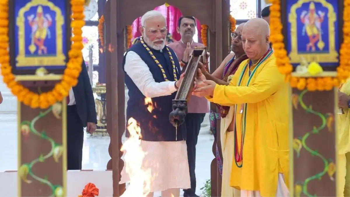 ISKCON Temple Inaugurated by PM Modi in Navi Mumbai