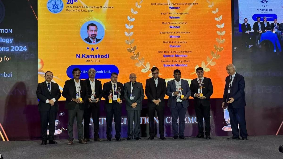 City Union Bank's Consecutive Triumph at IBA Banking Technology Awards