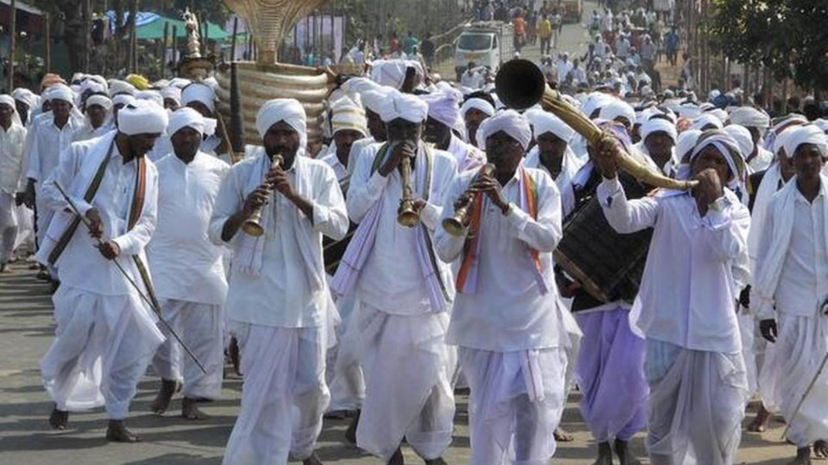 Nagoba Jatara- A Big Tribal Festival in Keslapur