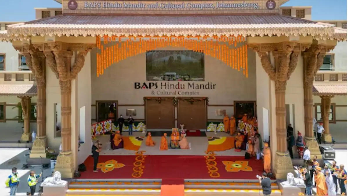 Southern Hemisphere’s Largest Hindu Temple Unveiled